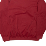 Mens Sweatshirt Red Crew Neck L