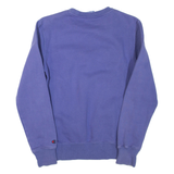 CHAMPION Womens Sweatshirt Purple Crew Neck XS