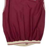 NES Golf Sleeveless Mens Sweatshirt Maroon Crew Neck M