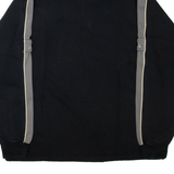 KAPPA Mens Sweatshirt Black 1/4 Zip XL