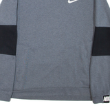 NIKE Mens Sweatshirt Grey Crew Neck L