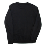 ADIDAS Mens Sweatshirt Black Crew Neck S