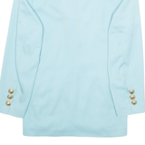 SECENDO Womens Blazer Jacket Blue L