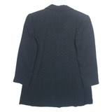 ANITA SOMMER Womens Blazer Jacket Black Polka Dot L