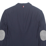 Mens Blazer Jacket Blue L