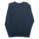 BEN SHERMAN Mens Jumper Blue Tight Knit M