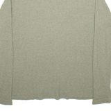POLO RALPH LAUREN Mens Jumper Green Collared Waffle Knit XL