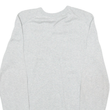 MASSIMO DUTTI Womens Jumper Grey V-Neck Tight Knit L