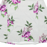 JOULES Womens Patterned Jumper White Striped Tight Knit UK 12