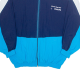 EURO TEX Phillips Mesh Lined Mens Track Jacket Blue 2XL