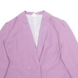 Womens Blazer Jacket Purple L