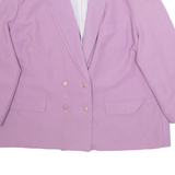 Womens Blazer Jacket Purple L