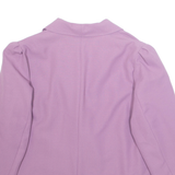 Womens Blazer Jacket Purple L
