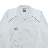 ADIDAS Mens Track Jacket Silver L
