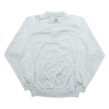 ADIDAS Mens Track Jacket Silver L
