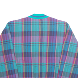 Womens Jacket Purple Plaid M