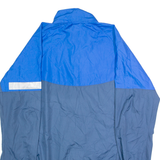 NIKE RUNNING Mens Windbreaker Jacket Blue Colourblock M