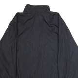 NIKE NA #8 Mens Windbreaker Jacket Black USA Hooded L