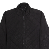 CALVIN KLEIN Mens Quilted Jacket Black Diamond XL