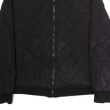 CALVIN KLEIN Mens Quilted Jacket Black Diamond XL