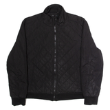 CALVIN KLEIN Mens Quilted Jacket Black Diamond XL