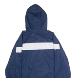 ADIDAS Spokane Indians Mens Rain Jacket Blue USA Hooded L