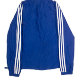 ADIDAS Womens Anorak Jacket Blue Hooded M