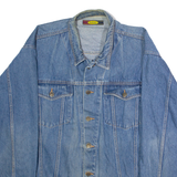 ILLEGAL Mens Denim Jacket Blue 90s XL