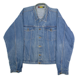 ILLEGAL Mens Denim Jacket Blue 90s XL