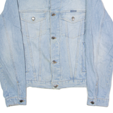 CLASSIC DENIM Mens Denim Jacket Blue 90s S