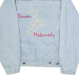 MOST WANTED Darren Motamedy "Michael" Mens Denim Jacket Blue 90s USA M