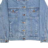 PERRY ELLIS AMERICAN Womens Denim Jacket Blue 90s M