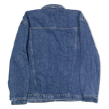 ROEBUCK AND CO Womens Denim Jacket Blue L
