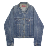 LOIS Womens Denim Jacket Blue L