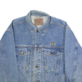 JIVE Mens Denim Jacket Blue 90s M