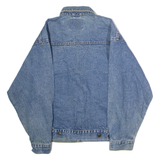 JIVE Mens Denim Jacket Blue 90s M