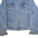 NEVADA Mens Denim Jacket Blue 90s M
