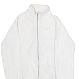NIKE Womens Fleece Jacket White S
