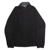 STARTER Mens Fleece Jacket Black L