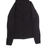 FILA Womens Fleece Jacket Black Hooded XS