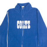 REEBOK Indianapolis Colts Womens Fleece Jacket Blue USA L