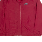 NIKE Mesh Lined Mens Jacket Red L
