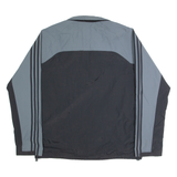 ADIDAS Mens Coach Jacket Grey Colourblock M
