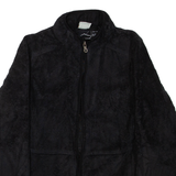 Womens Fleece Black High Neck L