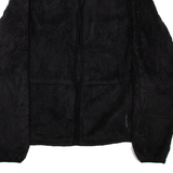 Womens Fleece Black High Neck L