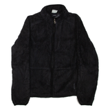 Womens Fleece Black High Neck L