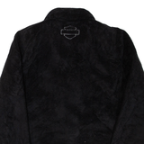 Womens Fleece Black High Neck L