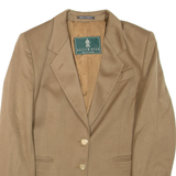 AUSTIN REED Mens Blazer Jacket Brown Cashmere M