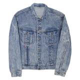 Mens Denim Jacket Blue L