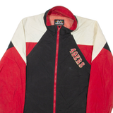 MIRAGE San Francisco 49ers Mens Jacket Red Nylon USA Colourblock L